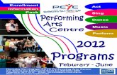 Hornsby PCYC 2012 Performing Arts Information Enrollment Pack