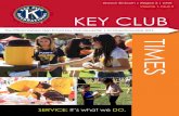 Western High School Key Club Newsletter Oct/Nov 2012
