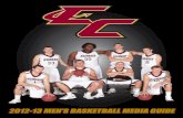 2012-13 Eureka College Men's Basketball Media Guide