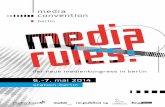 MEDIA CONVENTION Berlin-Flyer