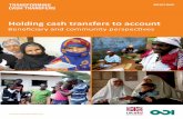 Briefing: Holding cash transfers to account - beneficiary and community perspectives