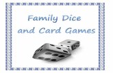 Family Card and Dice Games