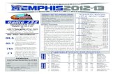 Memphis Men's Basketball Game Notes C-USA Tournament - Mar. 14, 2013