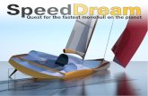 SpeedDream - quest for the fastest monohull on the planet