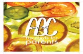 Info cards for parents