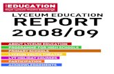 Lyceum Education Report 2008/09