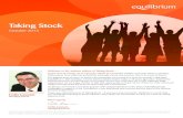 Taking Stock - October 2013