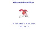 Reception Booklet of AIESEC in Mozambique 12/13 - JM
