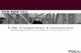 F. M. Carpentry Contractor View Book 2012