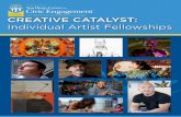Creative Catalyst 2013: Individual Artist Fellowships