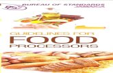 Guidelines For Food Processors