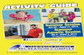Activity guide summer 2014