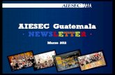 AIESEC Guatemala - Newsletter - March 2012