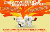 OGIP Campaign Team Recruitment
