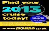 Cruise.co.uk 2013 Cruise Timetable