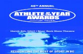 46th Annual Athlete of the Year Awards