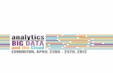 Analytics - Big Data & the Cloud