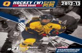 Women's Hockey Media Guide 12-13