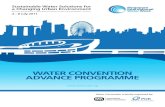 Water Convention Advance Programme 2011