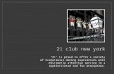 21 Club NYC