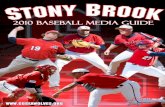 2010 Stony Brook Baseball Media Guide