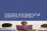 Including and Supporting Learners of English as an Additional Language