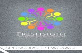 Freshsight Sponsorship Package 2012-2013
