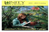 2011-2012 Unity College Catalog