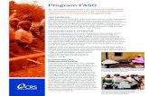 Program FASO