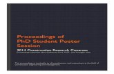 2014crc postersessionproceedings