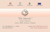 Brochure POF Liceo De Sanctis, Trani