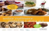 Wiley Culinary Backlist 2012 Catalog