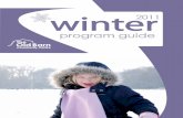 The Old Barn Community Centre 2011 Winter Program Guide