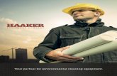 Haaker Equipment Company 2012 Brochure
