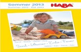 HABA 2013 Summer Catalogue
