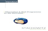 Alternative E-Mail-Programme zu MS-Outlook