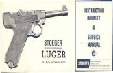 STOEFER LUGER Service Manual
