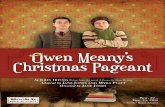 Owen Meany's Christmas Pageant - Program