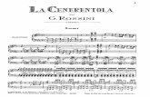 Rossini: La Cenerentola - Vocal Score