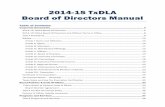 Txdla board manual 2014