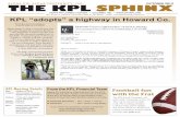 The KPL Sphinx - October  2013