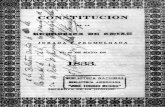 Constitución de la Republica de Chile 1833