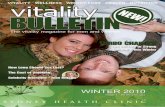 Vitality Bulletin - Sydney Health Clinic - Issue 01 - Winter 2010