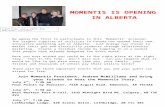 Momentis is opening in Alberta