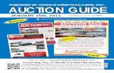 January 15th 2013 Auction Guide