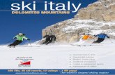 Dolomites Ski Tours Brochure - 2012