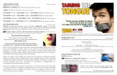 WCO210912 : Taming the Tongue (Study Resource)