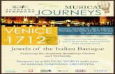 Venice 1712 Concert Program