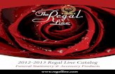 Regal Line Catalog 2012 - 2013