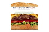 PRESERFOOD TM/ MEAT